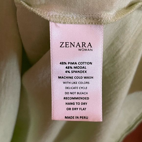 Zenara Soft Cotton and Modal T-shirt - Picture 5 of 7